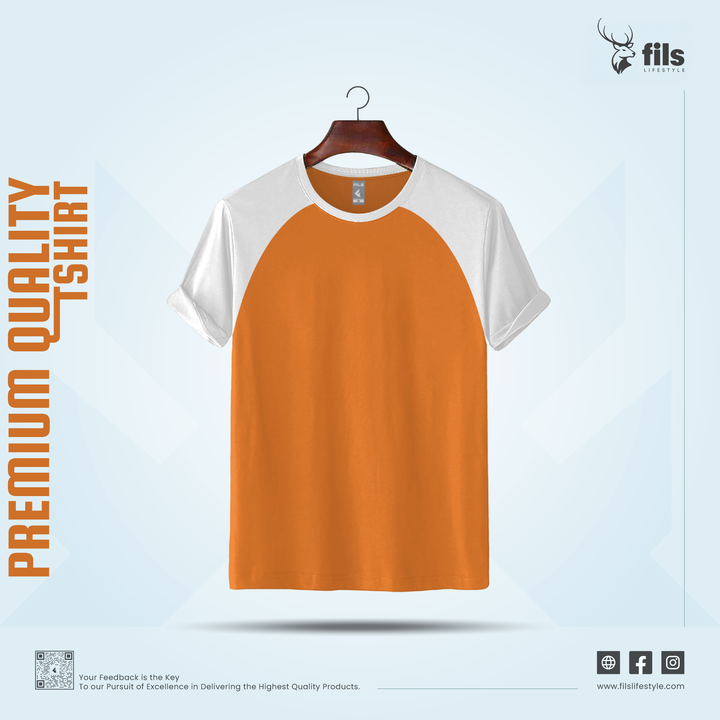 Man wearing a mustard yellow and white baseball shirt against a plain background